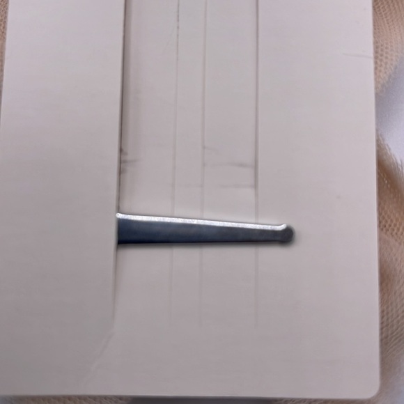 2 PK - Tan Pearl Hair Bows - Picture 8 of 8